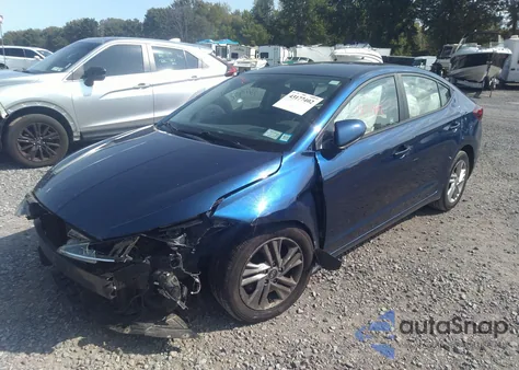 2020 Hyundai Elantra Sel z USA, uszkodzony, nr VIN 5NPD84LF0LH567950